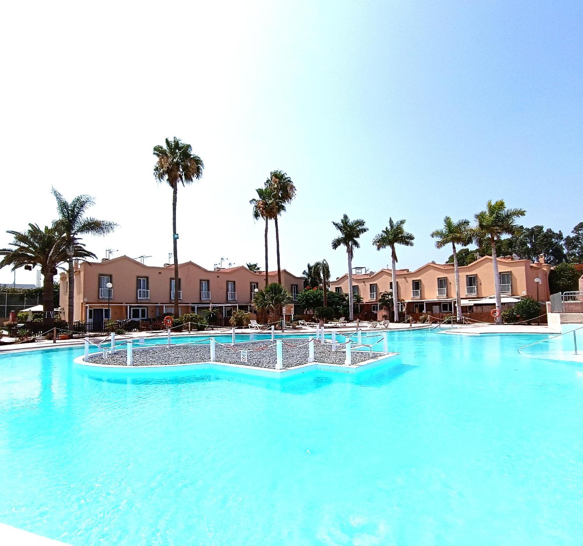 Cozy Bungalow Maspalomas Green Buitenkant foto
